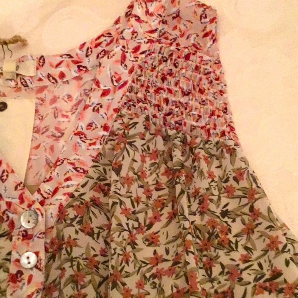 BOHO STYLE LAYERED COLORS MIDI DRESS 1 left - Picture 13 of 13